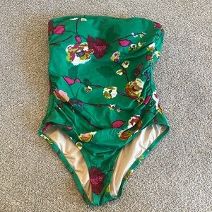 J. Crew Strapless One Piece